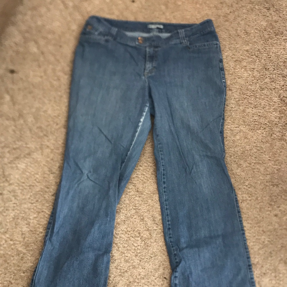 Women’s Lee 18W Medium Bootcut Blue Jeans